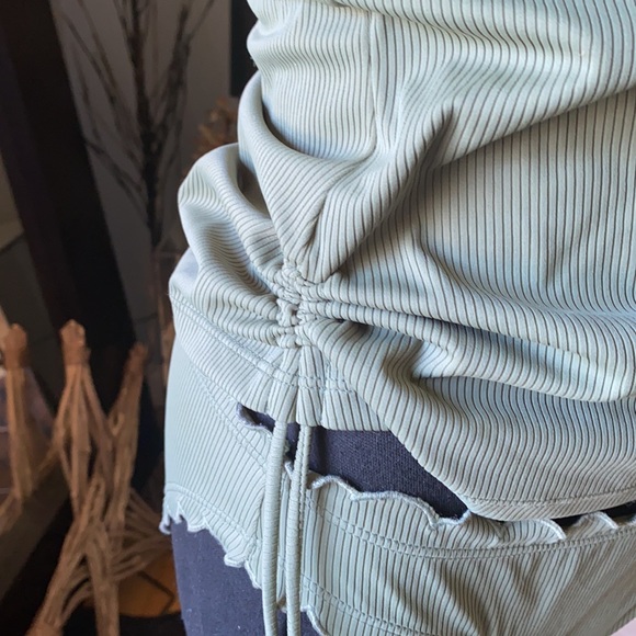 Olive green tankini - Picture 3 of 8